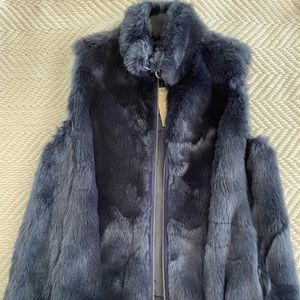 J. Crew Faux Fur Vest - NWT